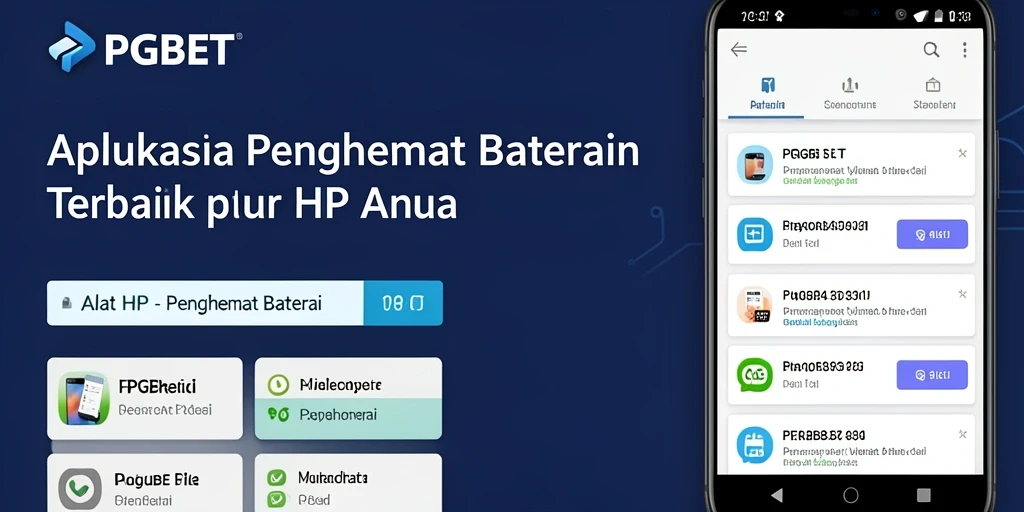 Screenshot PGBET menunjukkan antarmuka pengguna yang sederhana dan fungsional.